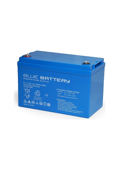 12 Volt 100 Amper Jel Akü Derin Döngü Blg12-100 Deep Cycle