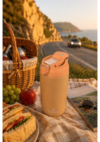 Emilahome Nova Termos Kahve Bardağı 350ml Bej - 865476220 Bej