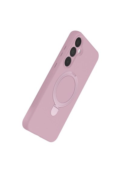 Samsung Galaxy A25 5g Regal Magsafe Standlı Kapak - Açık Pembe 0.2M-Çok Renkli