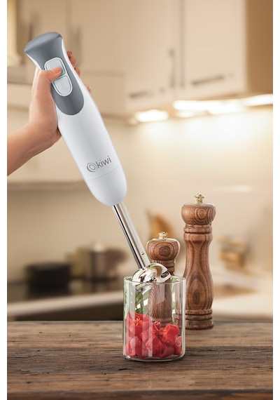 Kiwi KHB-4416 Paslanmaz Çelik Bıçaklı El Blenderi