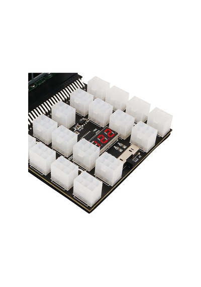 17 PIN ATX 6 PIN Breakout Board Adaptörü Güç Kaynağı  Led Kesme