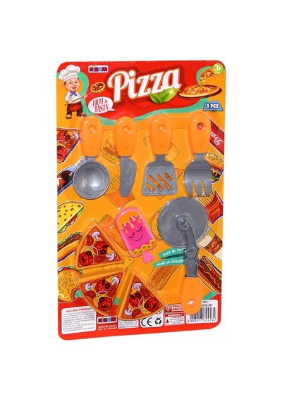 Nzm-453 Nizam Pizza Oyun Seti Turuncu