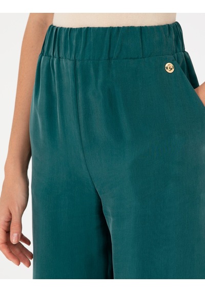 Pierre Cardin Kadın Koyu Yeşil Pantolon Kanvas-chino 50291295-vr079 Koyu Yeşil
