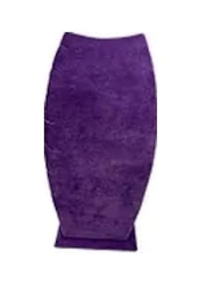 Süet Kumaş Mor Renk 25/12 Cm Kolye -zincir Ayaklı Stand Çok Renkli