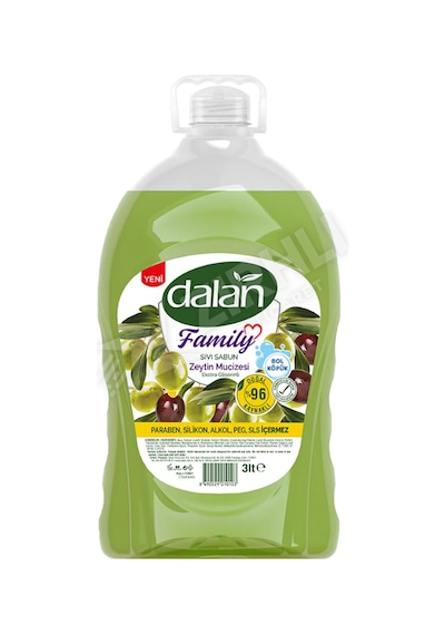 Dalan Family Sıvı Sabun Zeytin Mucizesi 3000ml
