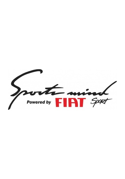 Powered By Fiat Sport Mind Oto Araba Sticker