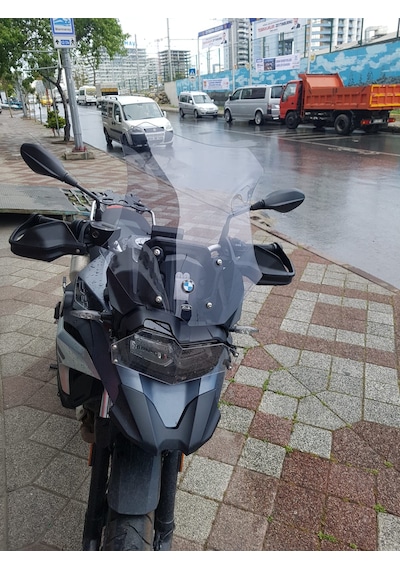 2018-24 Bmw F750 Gs Uzun Ön Cam Açık Füme Zeus 4Mm 52Cm F 750Gs