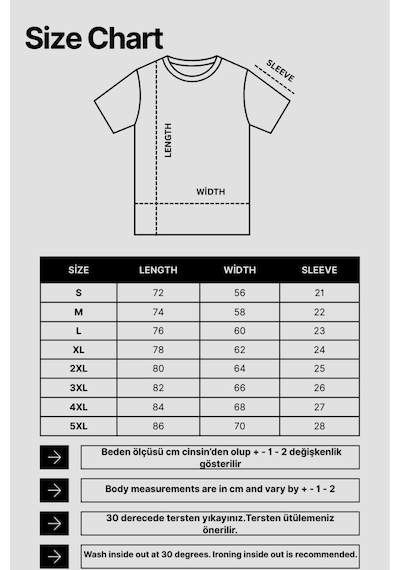 What Baskılı Neftı Oversize Tişört - %100 Pamuk Nefti