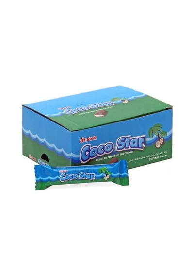 Ülker Coco Star Hindistan Cevizli Çikolata 24 x 25 G