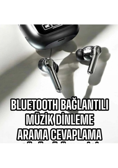 Ekranlı Kablosuz Bluetooth Kulaklık Anc Enc Destekli Dokunmatik Kontrol 00