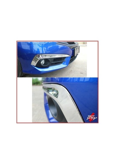 Honda Civic Fc5 Ön Sis Kaşı Krom - Fc5 Sis Krom Çıtası 2 Parça