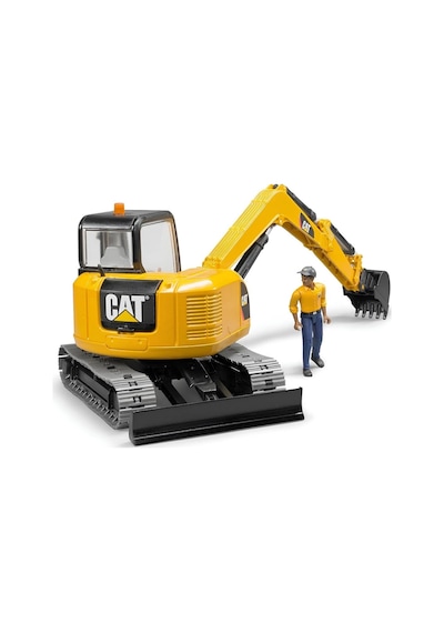 Cat Mini Ekskavatör Ve İnşaat İşçisi Br02466