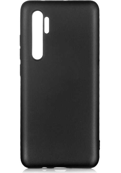 Xiaomi Mi Note 10 Lite Kılıf Zore Premier Silikon Kapak Siyah