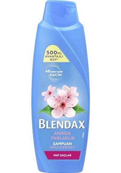 Ayrex Anında Parlaklık Ve Yumuşaklık Kiraz Çiçeği Özlü Şampuan, 500 Ml