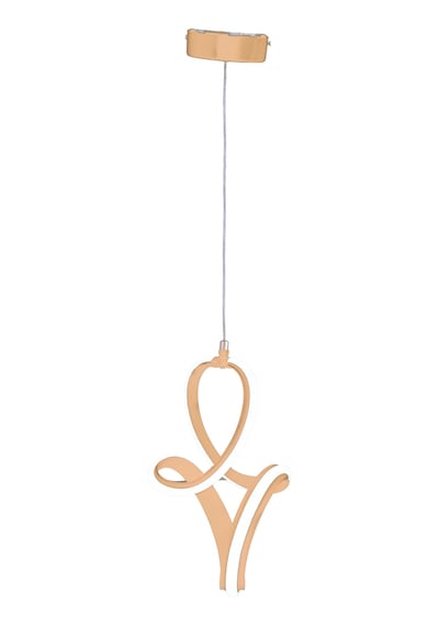 Rana Led Gold Sarkıt Avize,3 Renk Yanabilen Modern Avize,salon Led Avize