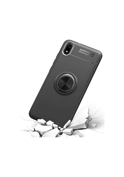 Xiaomi Redmi 7A Kilif Yüzüklü Magnetli Ravel Case 393201799