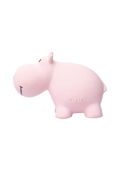 Tikiri Doğal Kauçuk Diş Kaşıyıcılı Oyuncak- Hippo