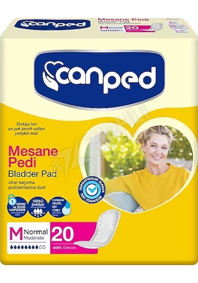 4 Adet Canped Mesane Pedi M Boy 20'li Diğer