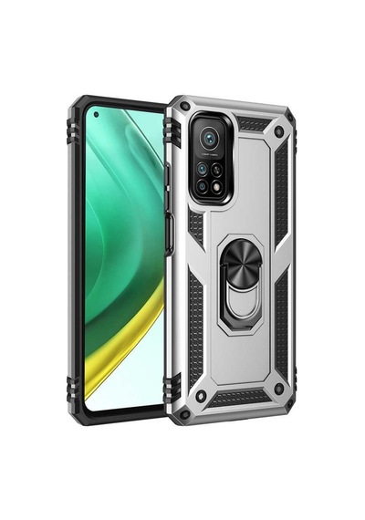 Xiaomi Mi 10T 5G Kilif Standli Armor Zirh Vega Silikon 482301160