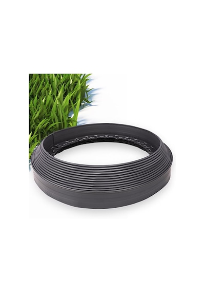 Lux Garden Çim Ayırıcı 25 M Siyah Çim Sınırlayıcı Taş Toprak Ayıracı Çim Ayracı Çim Ayırıcı Bariyeri Diğer