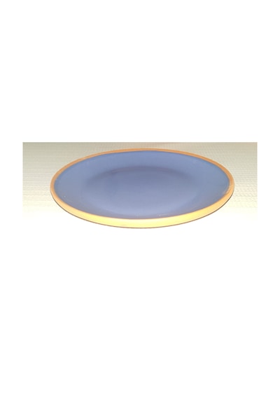 Seramik Sunum Tabağı 18 Cm Lacivert