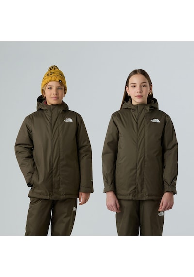 The North Face Teen Snowquest Jacket Genç Çocuk Montu Nf0a8ejq21l1 Koyu Yeşil