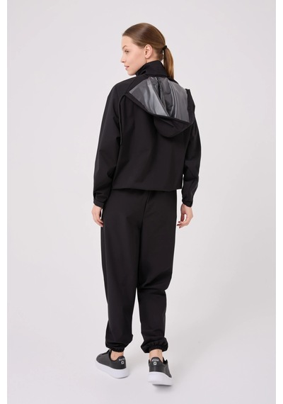 Hnc Sport Unisex Nefes Alan Termal Sauna Eşofman-terleme Eşofmanı Siyah
