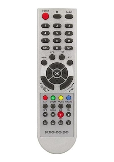 Redlıne Br-1000 1500 2000 Pvr Uydu Kumandası