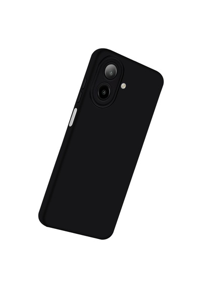 Samsung Galaxy  Uyumlu  A07 4g Nano İçi Kadife Silikon - Siyah