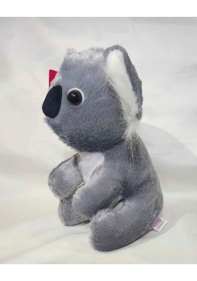 Peluş Koala 30 Cm Oyuncak Gri Gri