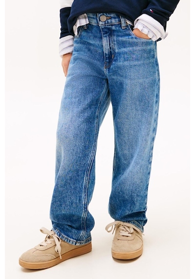 Tommy Hilfiger Erkek Çocuk Kot Pantolon Kb0kb10343 Mavi