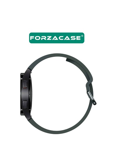Forzacase Samsung Galaxy Watch7 44mm İle Uyumlu Silikon Kordon Kayış - Fc163 Lila