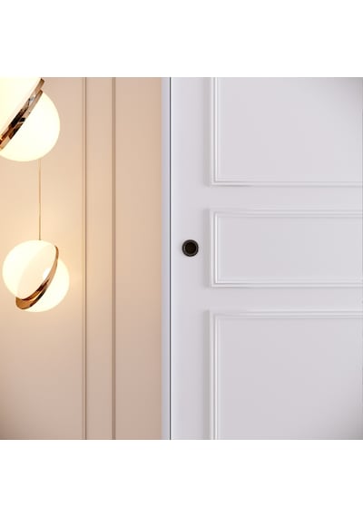 Pasific Home Martin 2 Kapaklı Sürgülü Gardırop Elbise Dolabı Parlak Beyaz 190 CM