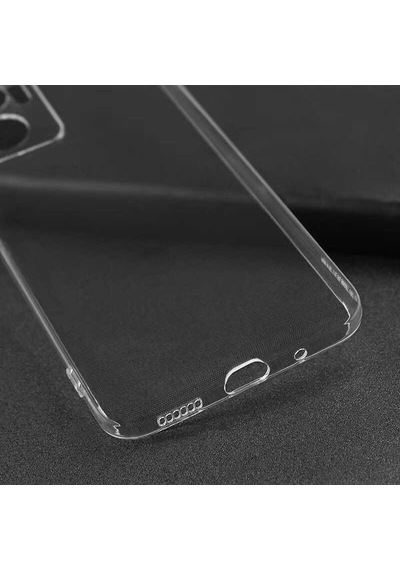 Zore Redmi 10 5g Kılıf Omsy Süper Silikon Kapak - Renksiz