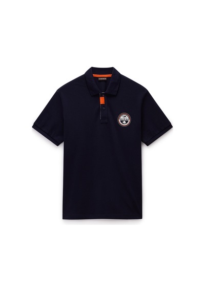 Napapijri Siyah Erkek Relaxed Fit T-shirt Np0a4ıd31761-e-clanıs Ss Lacivert