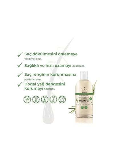 Lexroo Biberiye Özlü Saç Dökülme Önleyici & Sağlıklı Hızlı Uzama, 7 Doğal Aktifli