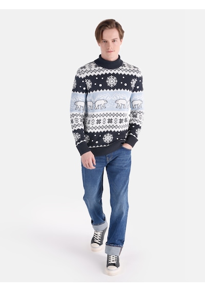 Colin's Colins Regular Fit Lacivert Erkek Kazak Cl1065741 Lacivert