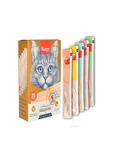 Karışık Krema Kedi Ödülü 25'li 14 Gram