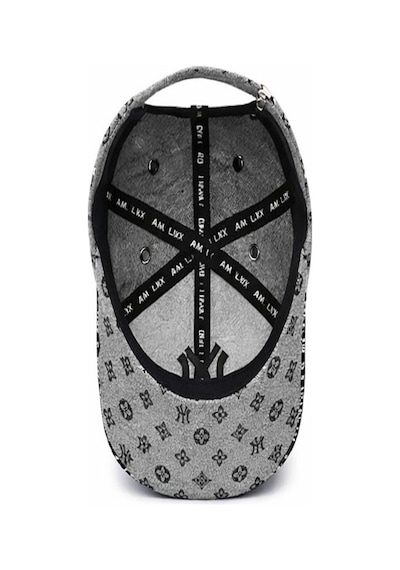 Valkyrie Desenli Nakışlı Şapka Ayarlanabilir Unisex Baseball Cap Günlük Spor Şapka Gri Gri