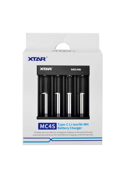 Xtar Mc4s Dörtlü Li-ion / Nı-cd / Nı-mh Pil Şarj Cihazı Tdrtr