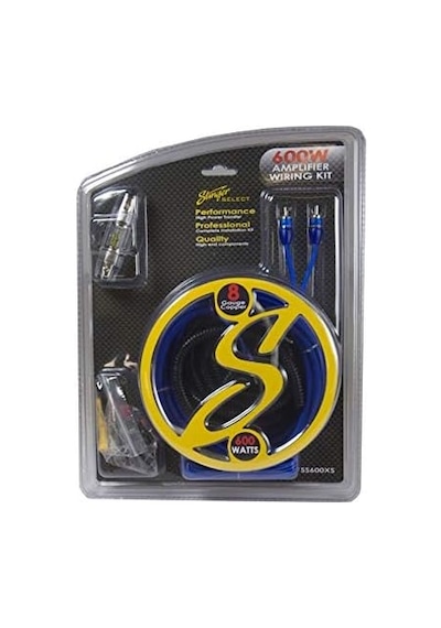 Stınger Ss600xs 600w, 8ga Bakır, Amfi Kablo Kiti
