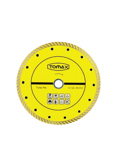 Tomax Turbo Elmas-Mermer-Granit Kesici 230X2.0X22