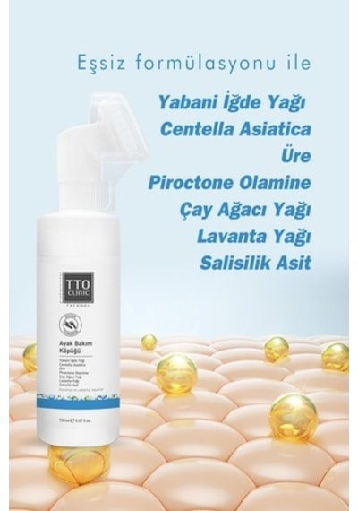 Tto Clinic Ayak Bakım Köpüğü 150ml