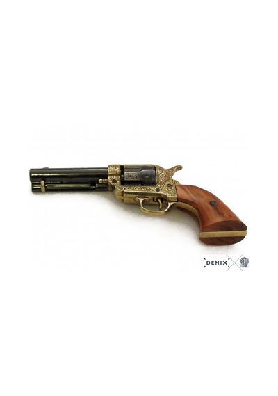Denix-cal.45 Peacemaker Revolver 4,75", Usa 1873-jdnxm-1280-l