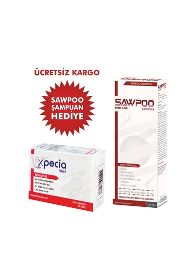 Xpecia Kadın 60 Tablet + Sawpoo Şampuan 300 ML