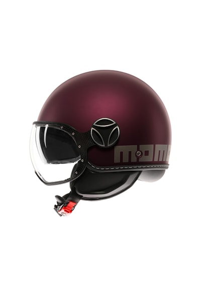 Momo Kask/fgtr Evo Mono Matt Amarena/sılver Çok Renkli