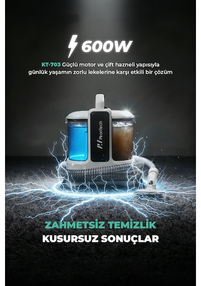 Kt-703 Koltuk Ve Halı Yıkama Makinesi Derinlemesine Temizliğin Yeni Adresi