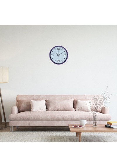 Mor Standart 36 Cm Duvar Saati Diğer