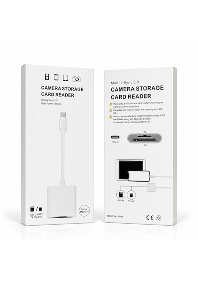 Type C Usb 3.1 To Sd Card Reader Kart Okuyucu Dönüştürücü Typ-c To Sd Kart Tf Hafıza Kartı