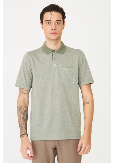 Haki Polo Yaka T-shirt Haki